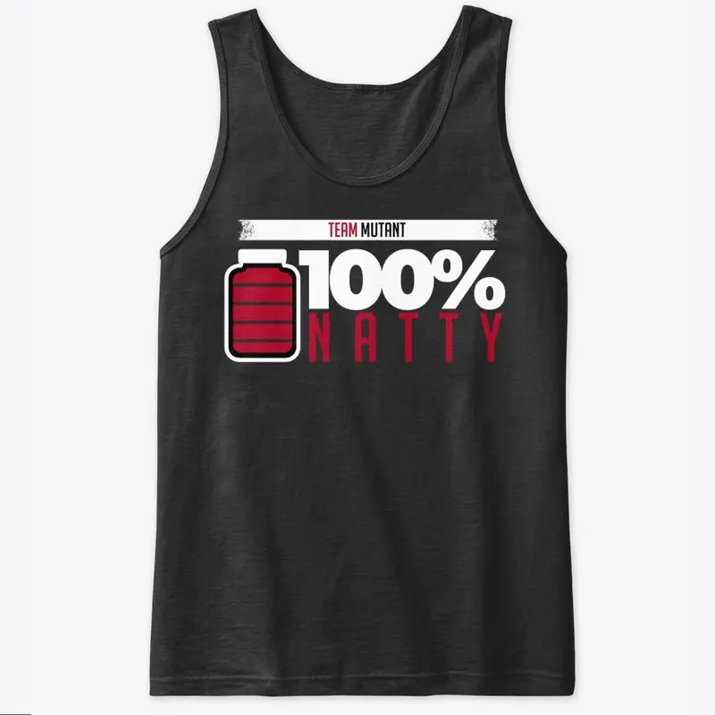 TANK TOP NOIR - 100% NATTY