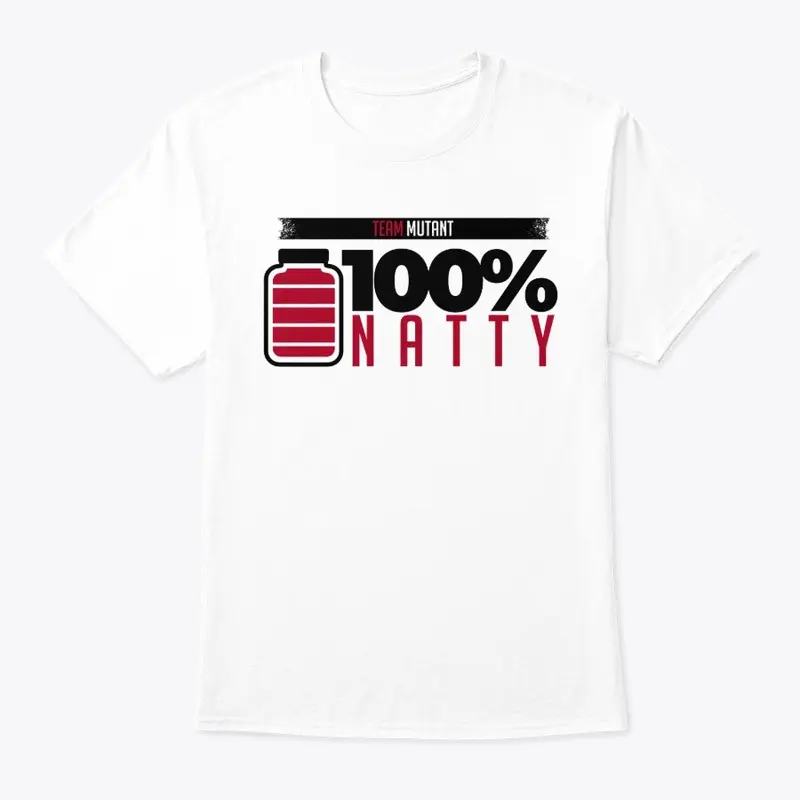 TSHIRT BLANC - 100% NATTY